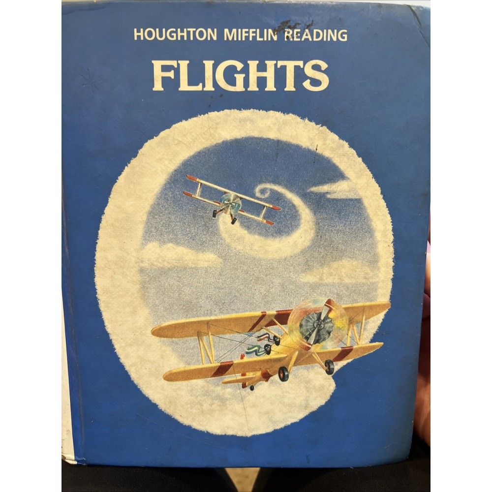 Flights Houghton Mifflin Reading Vintage Learning Textbook 1986 K Hardcover